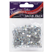 Rhinestone Setter Hot Fix Glass Stones 5 mm Crystal Ab - £18.74 GBP