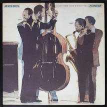 Heath Bros. (Percy Heath) - In Motion - original LP record [NHA5-066] USA - $29.70