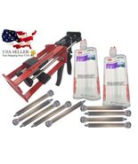 2-3M 08115 Panel Bond Adhesive + Applicator Gun 08571 + 9  Mixing Nozzle... - $183.14