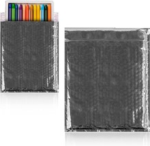 Silver METALLIC Poly Bubble Mailers 8.5x11 / 200 Mailing Padded Envelopes - £121.00 GBP