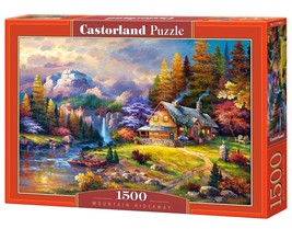 Castorland 1500 Piece Jigsaw Puzzle Mountain Hideaway - $652.60 MXN