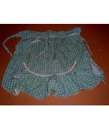 Apron Vintage 1950&#39;s Hand Made Hand Crafted Short Apron - $29.99