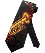 Steven Harris Mens Tuba Jazz Marching Band Necktie - Black - One Size Ne... - €21,51 EUR
