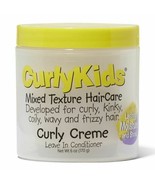 CurlyKids Curly Creme Leave-In Conditioner Mixed Texture Haircare 6 oz - £9.36 GBP+