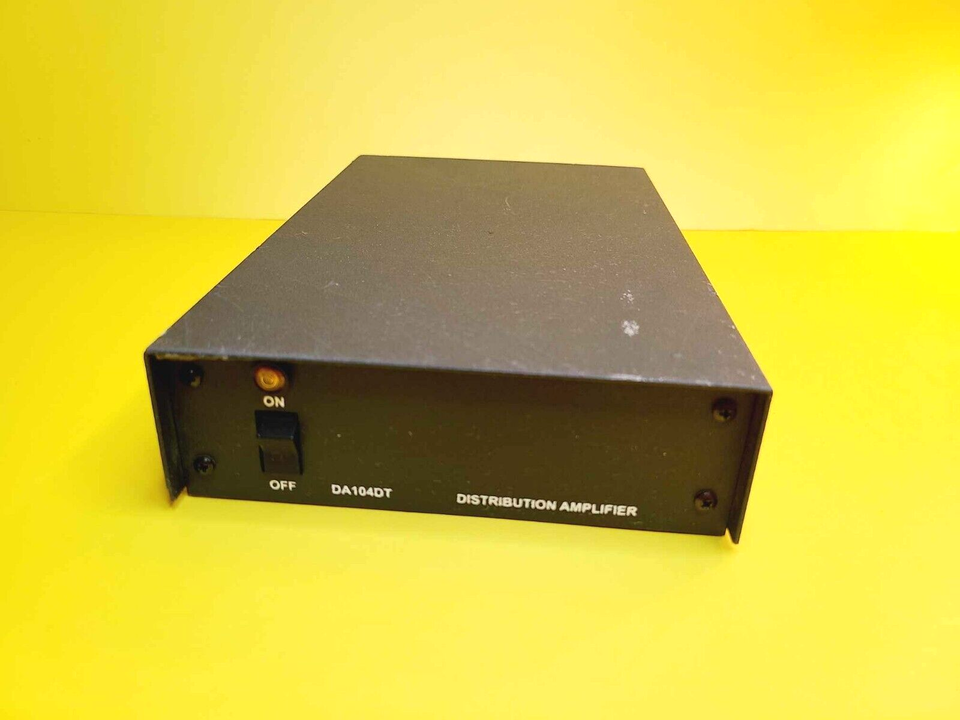 WORKING PELCO DA104DT VIDEO DISTRIBUTION AMPLIFIER 120VAC 1 INPUT 4 OUTP... - $36.67