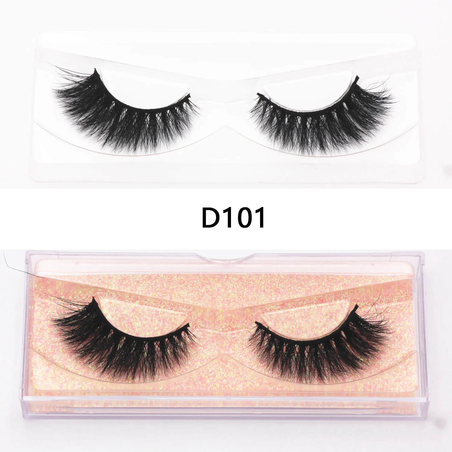 Mink Eyelashes 3D Real Mink Hair False Eyelashes  Thick Long Lasting Eye... - £22.76 GBP