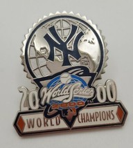 Vintage 2000 New York Yankees World Series World Champions Globe Lapel H... - $24.55