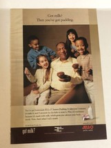 1999 Jello Pudding Print Ad Advertisement Bill Cosby pa7 - £6.20 GBP