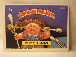 1987 Garbage Pail Kids trading card #335a: Cute Tippi - $3.50