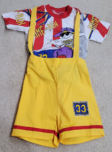 90s Vintage Allura Creations 2 Piece Playsuit Size 6 Made in HONG KONG - £36.63 GBP