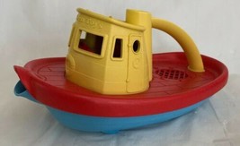 Green Toys My First Tug Boat, Red Standard Packaging Scoops Pours Tub Pool Toy - $12.99