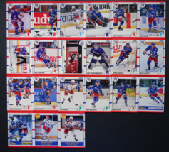1990-91 Score American New York Rangers Team Set of 21 Hockey Cards - £3.92 GBP