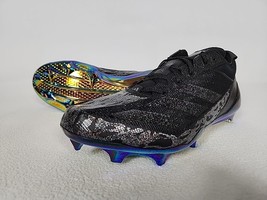 Adidas Adizero Electric Juice Football Cleats Size 10.5 Men&#39;s Black IE4414 - $68.99
