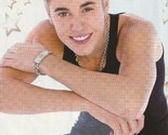 Justin Bieber teen magazine pinup clipping sexy muscles black shirt Pix ... - $7.00
