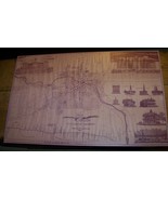 17&quot; x 27&quot; photostat of map of the Village of Auburn NY by Hagaman &amp; Marh... - £20.92 GBP