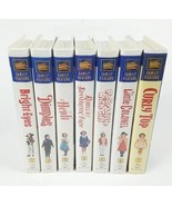 (1 - 7) Shirley Temple VHS VCR Movie Tapes in Clam Shells Sleeves Vintag... - $17.33