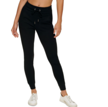 Calvin Klein Performance Womens Black Stretch Textured Thermal Joggers S... - £22.37 GBP