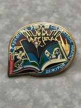 NEW NASA ISS EXPEDITION 3 LAPEL PIN  PINBACK INTERNATIONAL SPACE STATION KG - $9.89