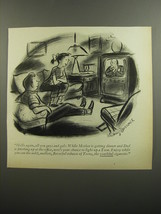 1952 Cartoon by Whitney Darrow, Jr. - Hello again, all you guys and gals.  - £14.25 GBP