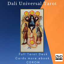 Dali Universal Tarot Cards| Digital Download | Printable Deck more gift ... - $2.90