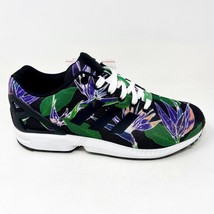 Adidas Originals ZX Flux Torsion Hawaiian Black White Mens Running Shoes B34518 - £66.73 GBP