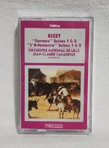 Vintage Cassette - Bizet - Orchestre National De Lille/Jean-Claude Casadesus - £5.38 GBP