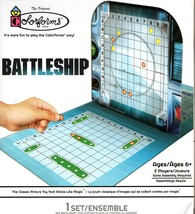 Colorforms Battleship Game Set -It&#39;s More Fun To Play The Colorform Way! - £7.75 GBP