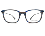 Calvin Klein Eyeglasses Frames CK5929 416 Brown Blue Gray Striped 51-19-140 - $32.51