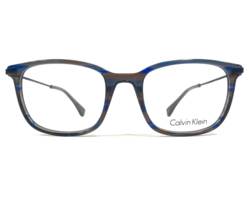 Calvin Klein Eyeglasses Frames CK5929 416 Brown Blue Gray Striped 51-19-140 - £25.91 GBP