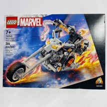 New! LEGO Marvel Ghost Rider Mech &amp; Bike Set 76245 Motorcycle - $34.99