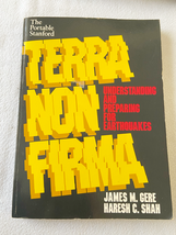 (Signed) 1984 PB Terra Non Firma: Understanding and Preparing for Earthquakes .. - £14.97 GBP