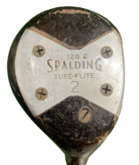 Spalding 2 Wood Sure-Flite 126C Men&#39;s RH Mercury TrueTemper Stiff Steel ... - £14.39 GBP