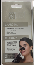 2 PK In Box Global Beauty CHARCOAL Cleansing Pore NOSE STRIPS NEW 10 min... - £8.19 GBP