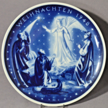 ROSENTHAL 1948 CHRISTMAS WEIHNACHTEN Plate: Message to the Shepherds - £74.39 GBP