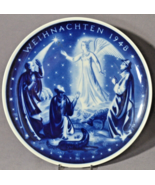 ROSENTHAL 1948 CHRISTMAS WEIHNACHTEN Plate: Message to the Shepherds - $130.66 CAD