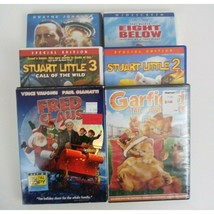 Lot of 6 Family &amp; Kids DVD Movies: 1 is New Sealed &amp; Titles Are Listed Below - £10.10 GBP