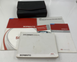 2015 Kia Sorento Owners Manual Handbook Set with Case OEM L01B23042 - £17.45 GBP
