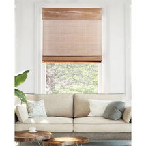 Chicology 27x64 Acorn Cordless Light Filtering Natural Woven Bamboo Wind... - $44.09