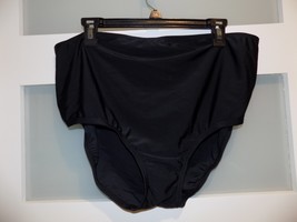 Croft &amp; Barrow Black Swimsuit Bottom Size 22W Women&#39;s NEW - $27.30 CAD