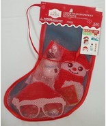 Holiday Time Snowman Stuffers Mesh Christmas Gifts Stocking  Multicolor 3+ - $20.33 CAD