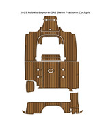 2019 Robalo Explorer 242 Swim Platform Cockpit Pad Boat EVA Foam Teak Fl... - $1,214.00