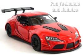 5 inch Toyota GR Supra Racing Concept 1/36 Scale Diecast Model - Red - $16.82