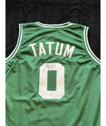 Jayson Tatum Signed Boston Celtics Basketball Jersey COA - £198.57 GBP