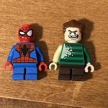 LEGO Super Heroes Minifigure Sandman And Spiderman Short Legs (76089) - $10.92