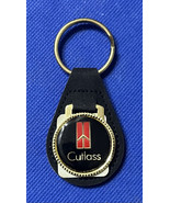 Vintage Oldsmobile Cutlass Keychain Key Ring -Classy Leather Metal New O... - $18.95