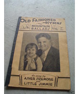 1933 Booklet Asher Sizemore and Little Jimmie&#39;s Hymns - £14.76 GBP