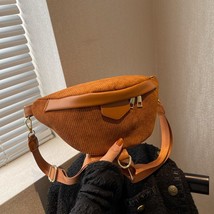 Vintage  Design Corduroy Ch  Crossbody Bag Women Handbag and Purses 2023  Messen - £53.73 GBP