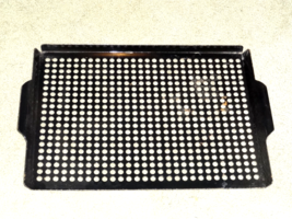 BBQ vegetable or small items tray 11 x 15 x 3/4 inches porcelan coated (... - $3.00