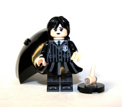 Building Toy Wednesday Addams Family Stripped TV Show Horror Minifigure US - £5.22 GBP
