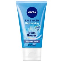 NIVEA, Face Wash, Refreshing, Normal Skin, 150ml - £26.68 GBP